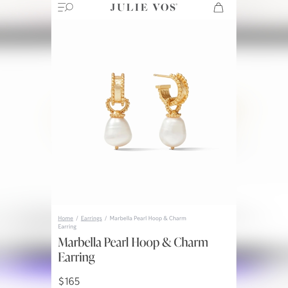Julie Vos Marbella earrings